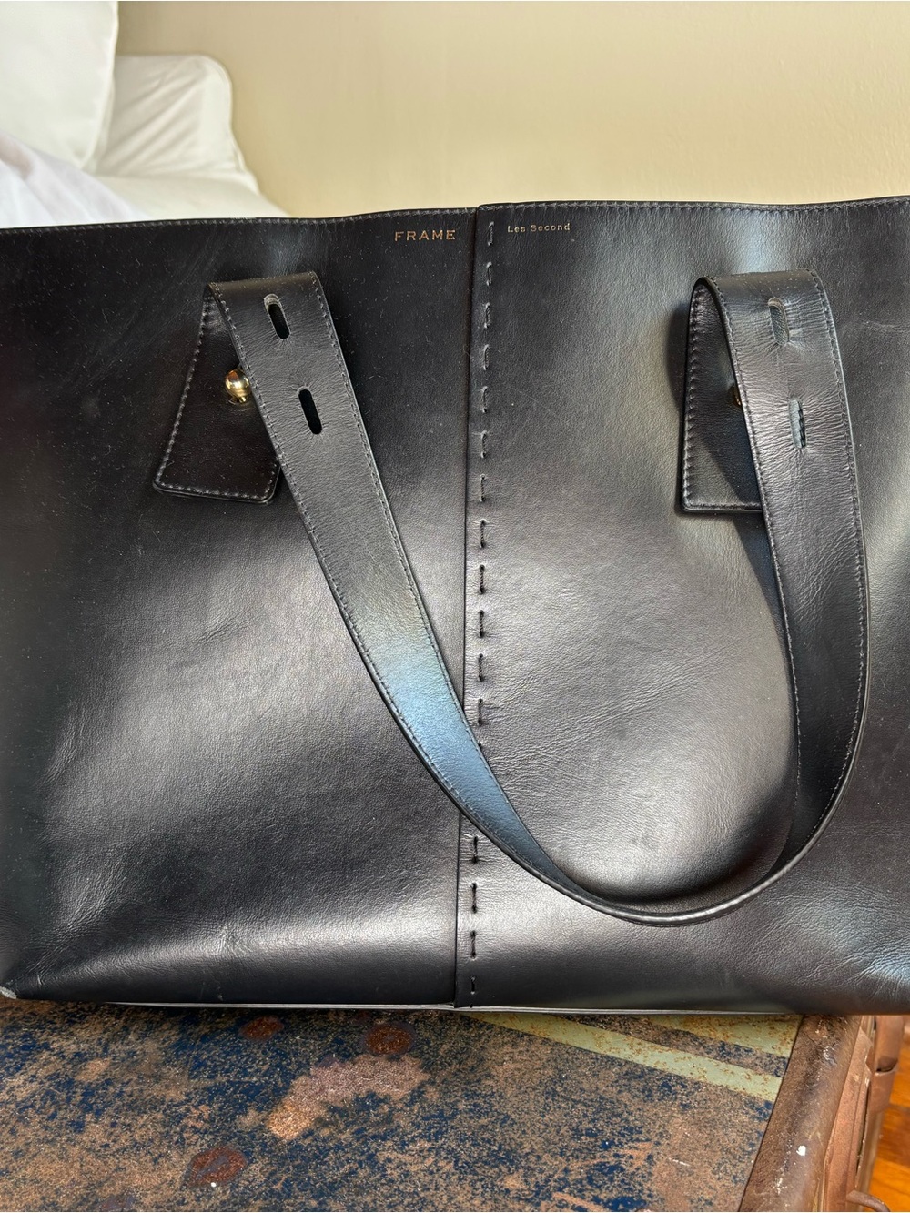 Frame Les Second Leather Tote Bag - Minimal Everyday Carry